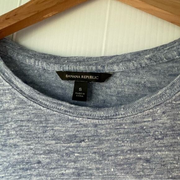Banana Republic blue short sleeve tee size small t-shirt - Picture 4 of 6